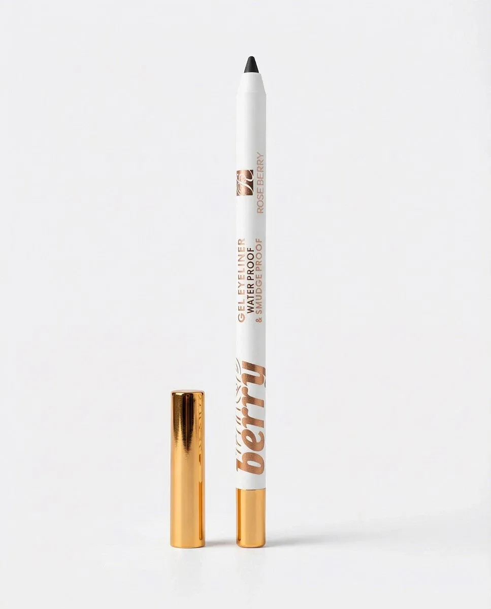Rose Berry Gel Eyeliner, Waterproof & Smudge Proof, 1.2g